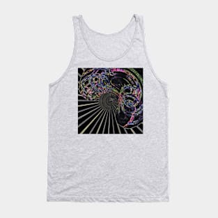 Colorful illusion Tank Top